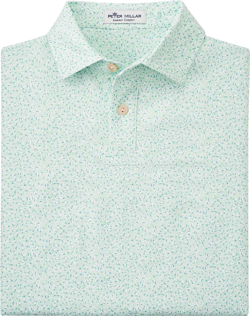 Peter Millar Nautical Notions Performance Jersey Junior Golf Shirts